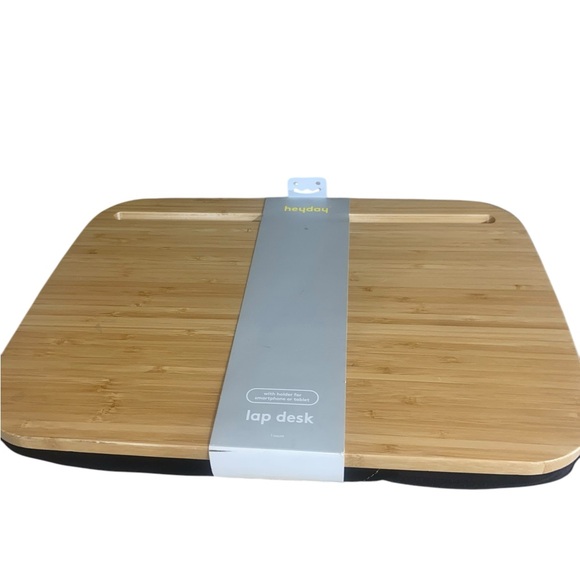 Heyday Bamboo And Cushioned Bottom Lap Desk NWT - Picture 2 of 10